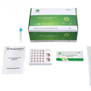 Antigen Schnelltest Green Spring® 4 in 1 (Nase-Rachen, Nasal, Rachen, Lolli-Test)