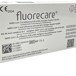 Fluorecare Corona- und Influenza A/B + RSV 4 in1 Antigen Selbsttest